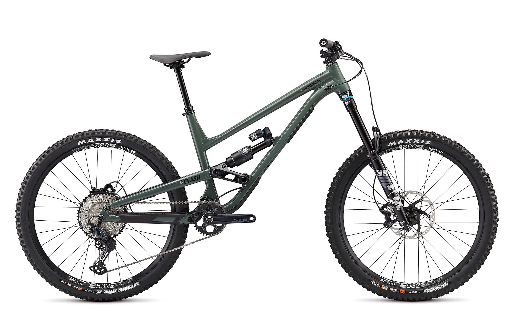 COMMENCAL CLASH ESSENTIAL KESWICK GREEN 3 COMMENCAL CLASH ESSENTIAL KESWICK GREEN
