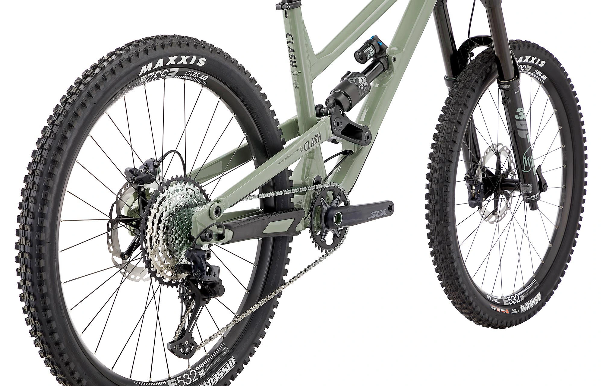 COMMENCAL CLASH ESSENTIAL HERITAGE GREEN 5 COMMENCAL CLASH ESSENTIAL HERITAGE GREEN - Image 3