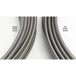 Soma Yokozuna Vintage Housing 10Mx5mm Bulk Stainless Clear (Flat)