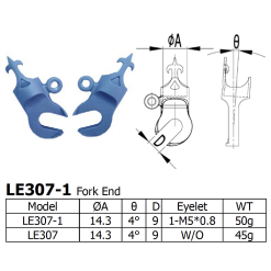 Soma Long Shen 307 Series Fork End Set (LE307-1)