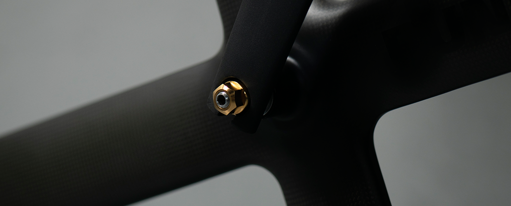 Soma Runwell Elite Hub Axle Nuts Gold M9 Pair 4 Soma Runwell Elite Hub Axle Nuts Gold M9 Pair - Image 2